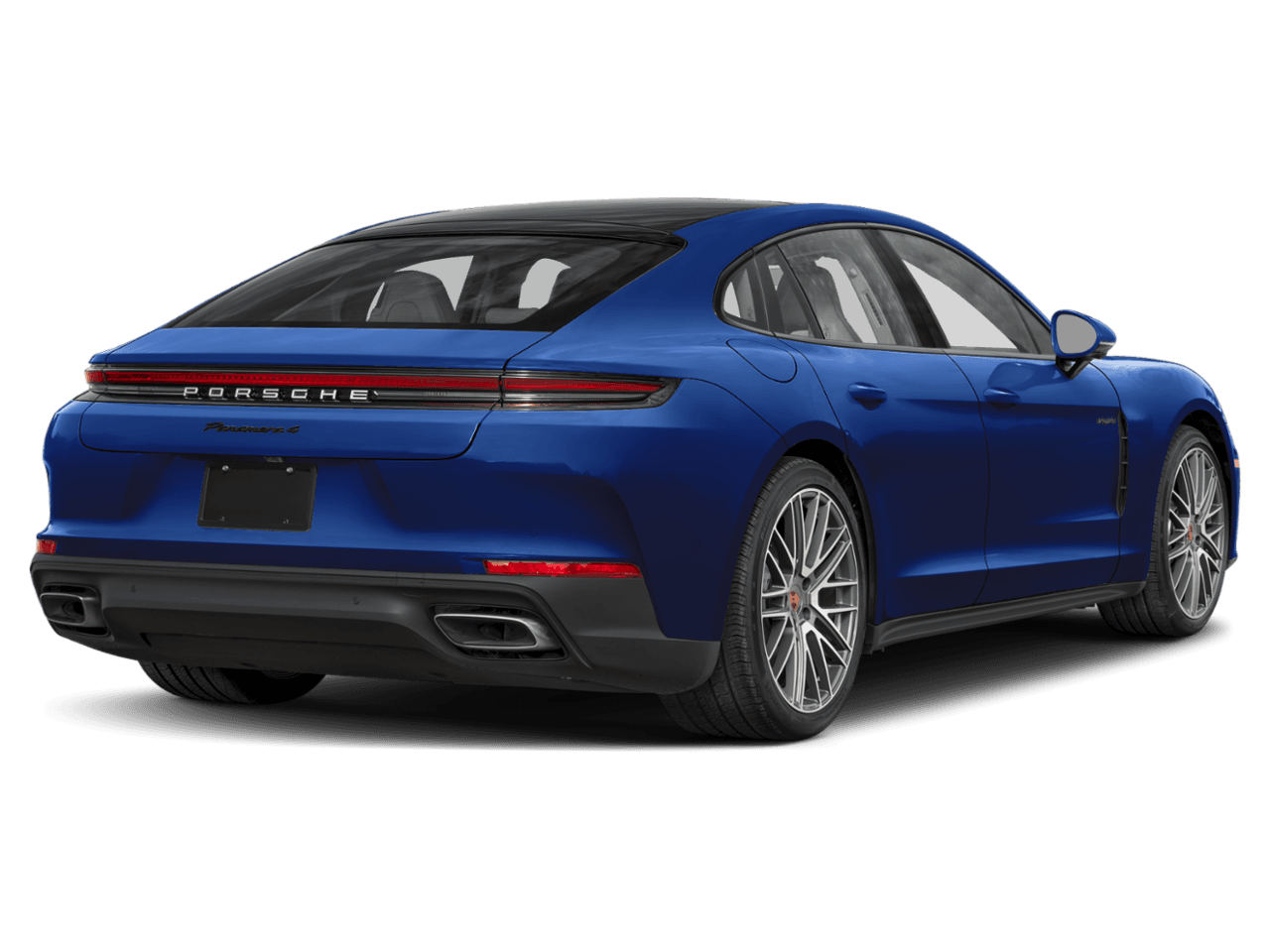 2025 Porsche Panamera 4 E-Hybrid - Rear 3/4, facing to the right