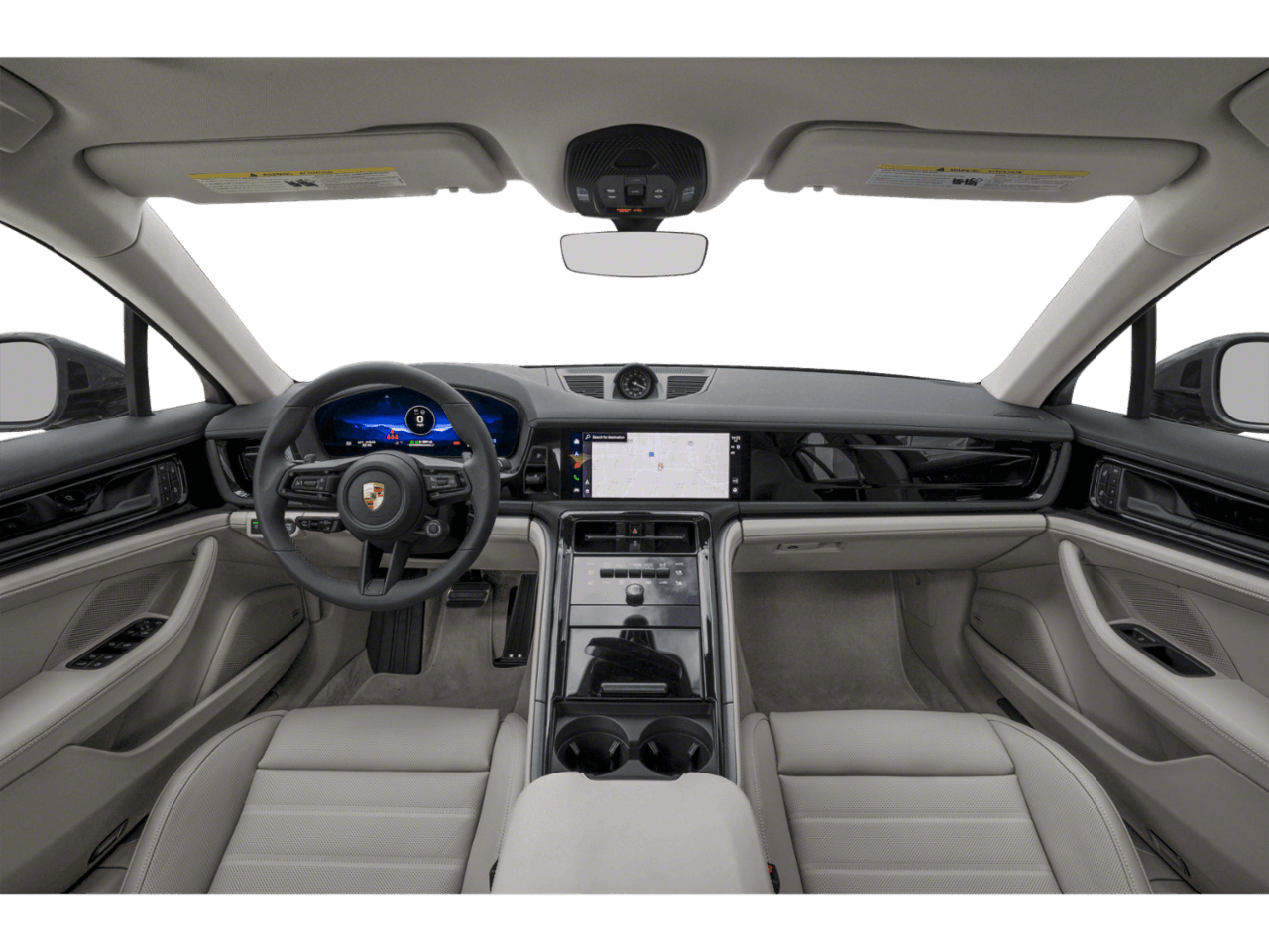 2025 Porsche Panamera 4S E-Hybrid - Interior Full Dash Basic