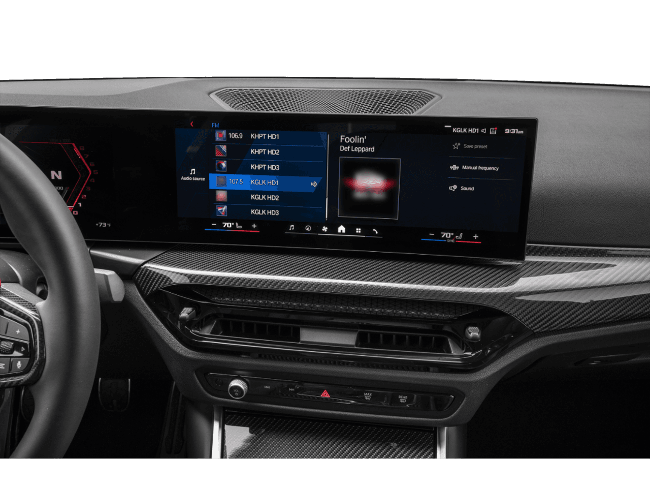 2025 BMW M3  - Interior Stereo System