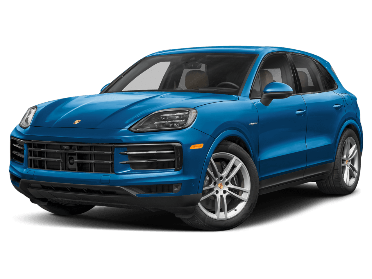 2025 Porsche Cayenne E-Hybrid - Front 3/4, facing to the left