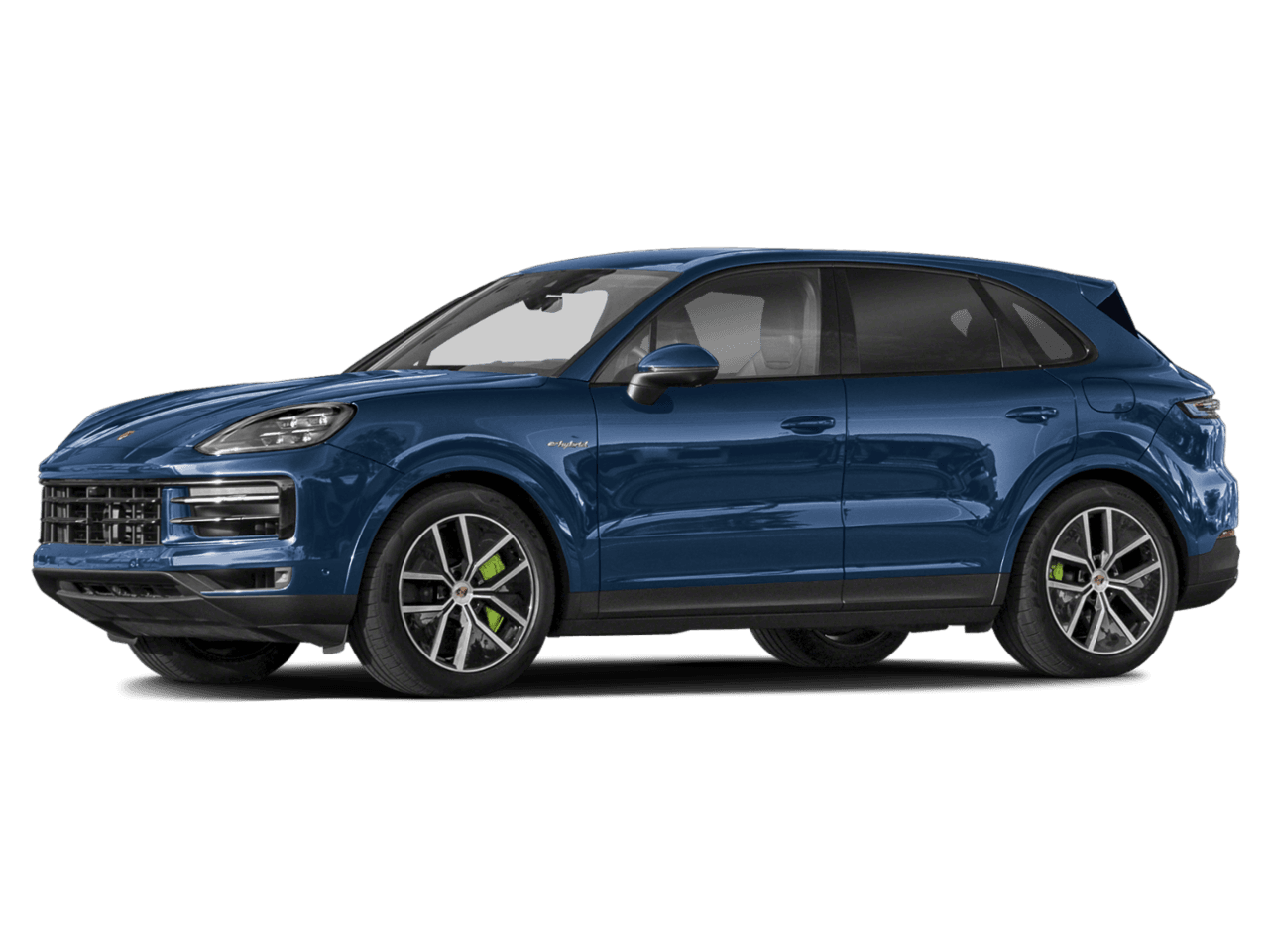 2025 Porsche Cayenne E-Hybrid - Front 3/4, facing to the left