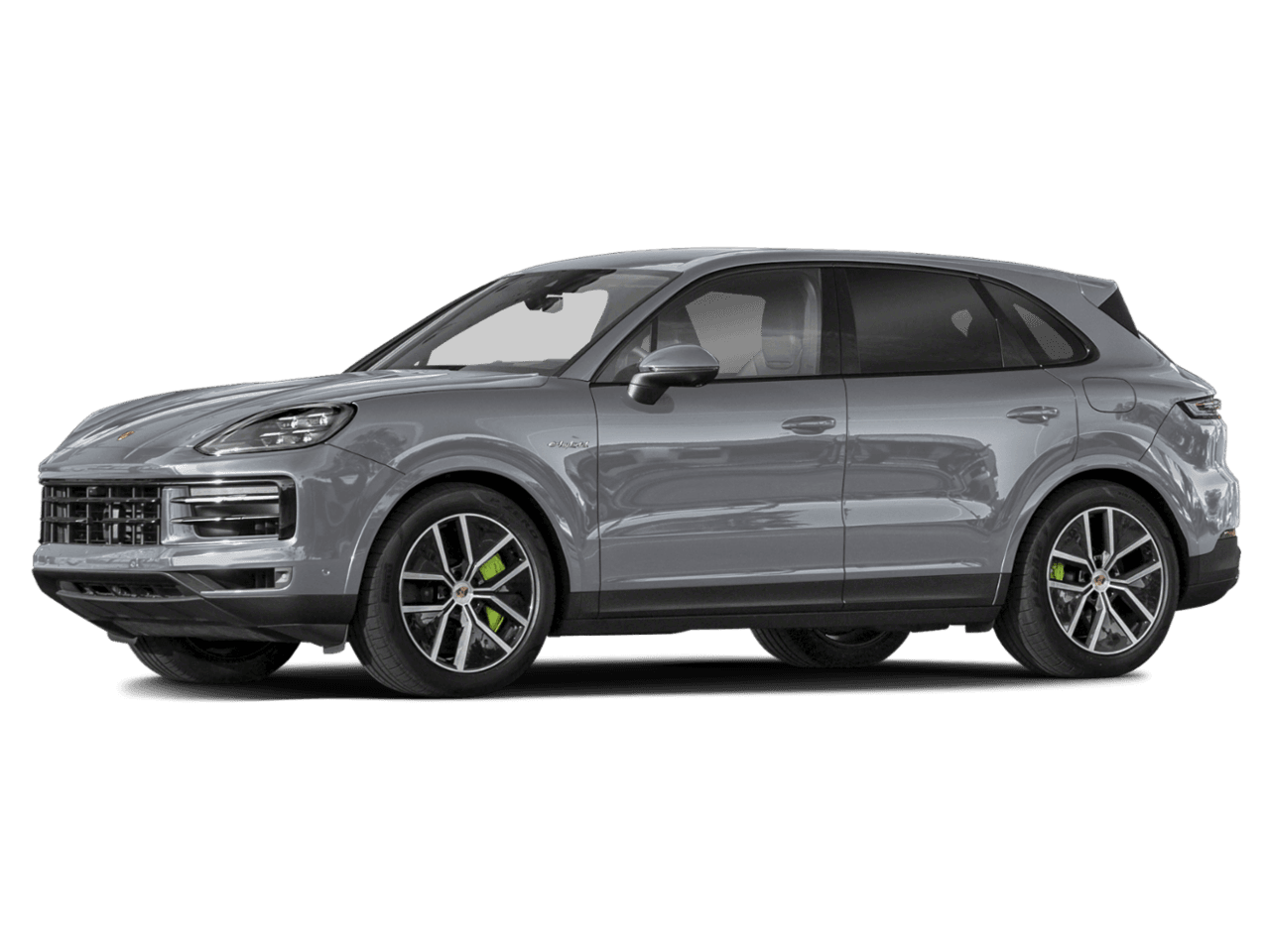 2025 Porsche Cayenne E-Hybrid - Front 3/4, facing to the left