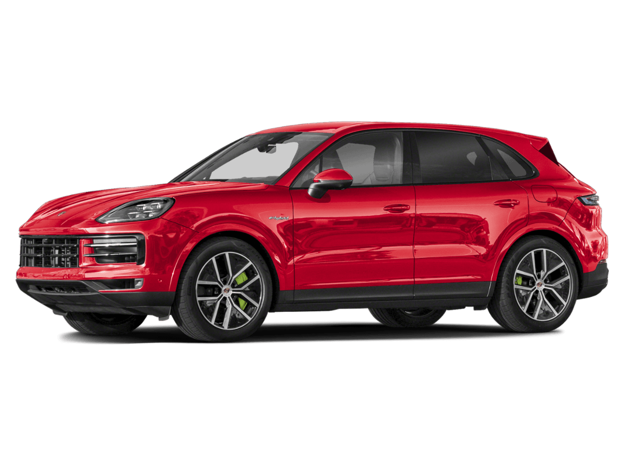 2025 Porsche Cayenne E-Hybrid - Front 3/4, facing to the left