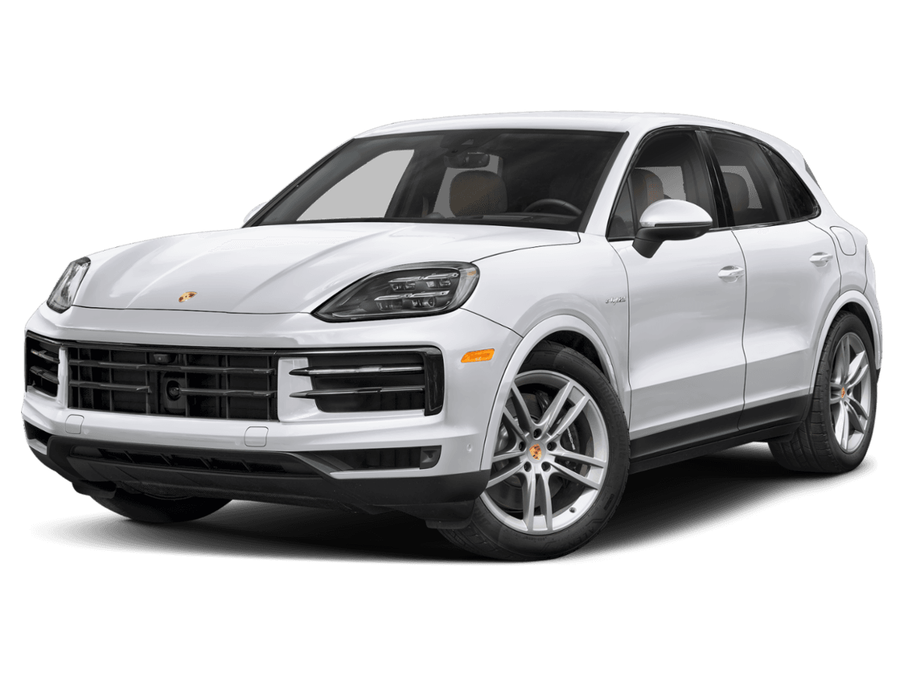 2025 Porsche Cayenne E-Hybrid - Front 3/4, facing to the left