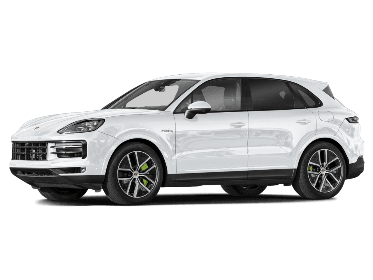 2025 Porsche Cayenne E-Hybrid - Front 3/4, facing to the left