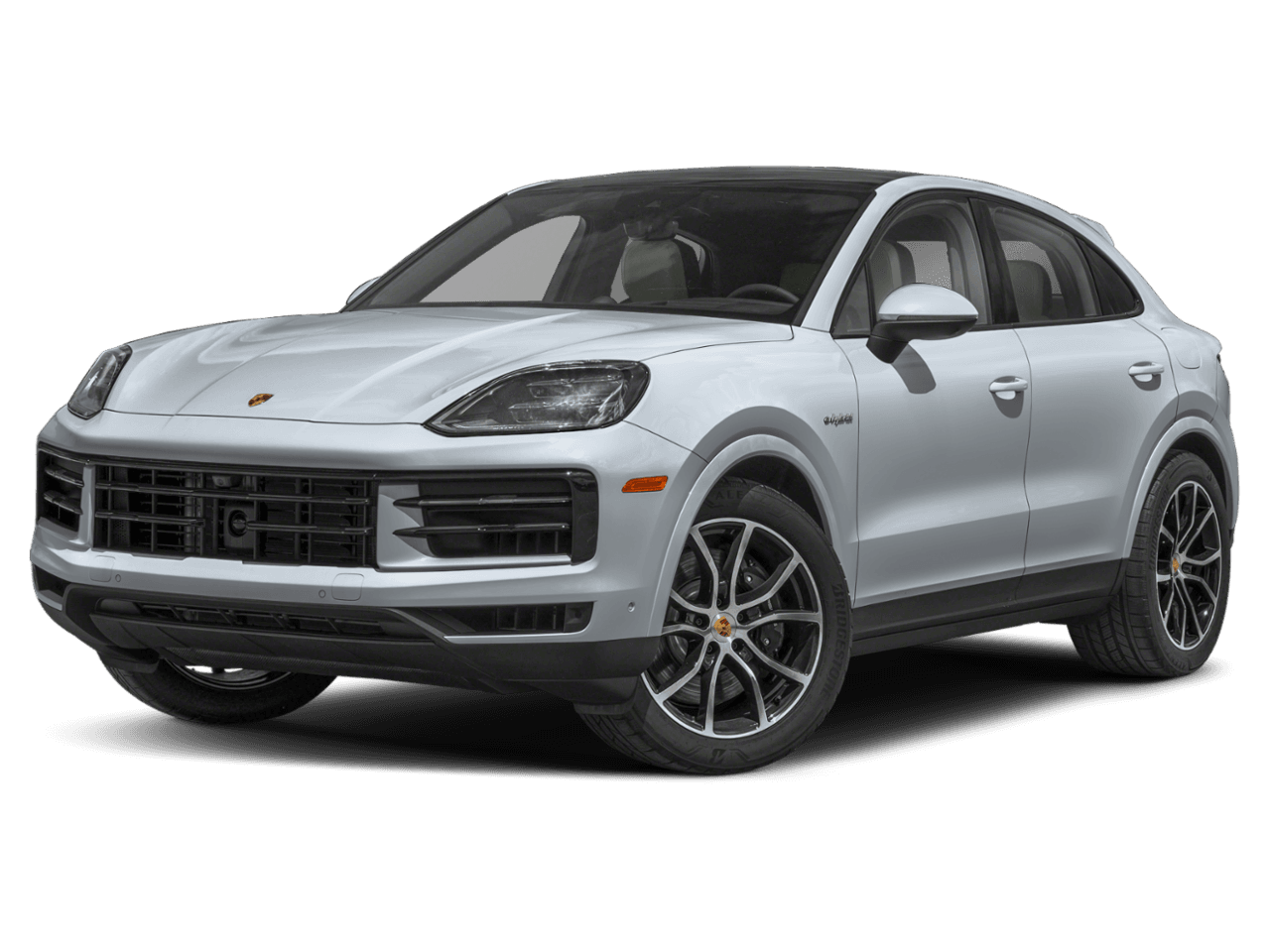 2025 Porsche Cayenne Turbo E-Hybrid - Front 3/4, facing to the left