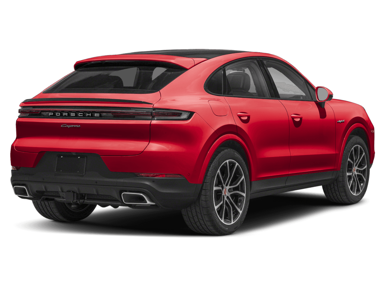 2025 Porsche Cayenne Turbo E-Hybrid - Rear 3/4, facing to the right