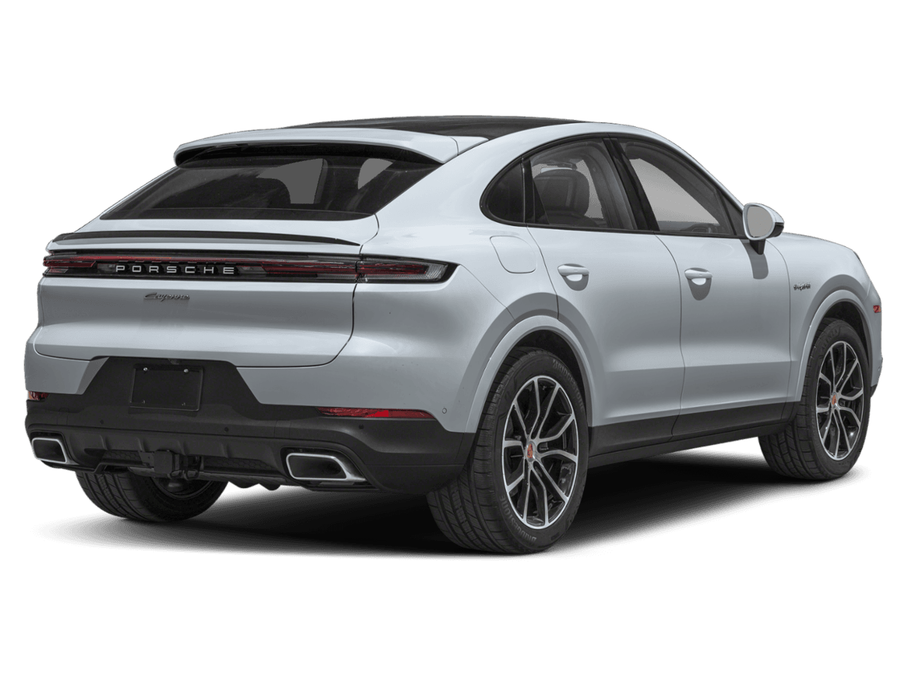 2025 Porsche Cayenne Turbo E-Hybrid - Rear 3/4, facing to the right