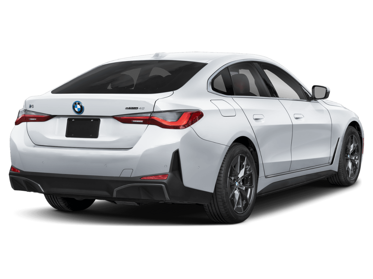 2025 BMW i4 eDrive35 - Rear 3/4, facing to the right