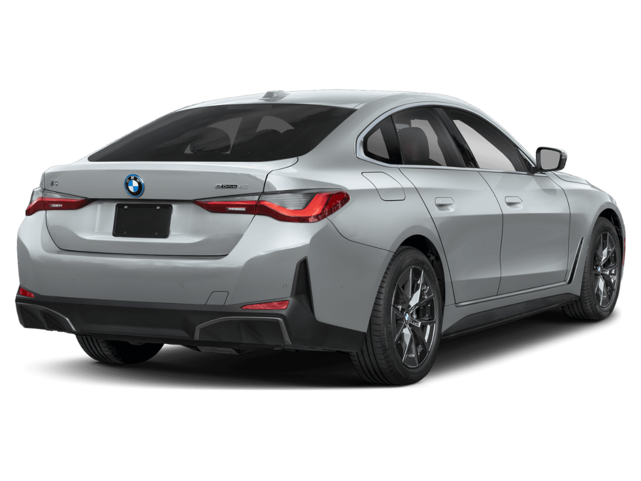 2025 BMW i4 eDrive40 - Rear 3/4, facing to the right
