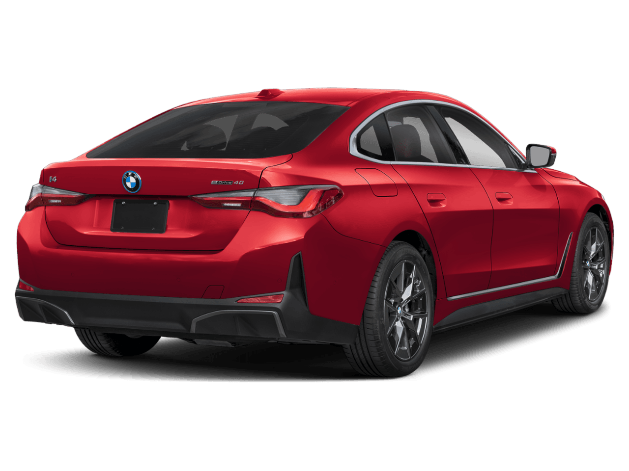 2025 BMW i4 eDrive40 - Rear 3/4, facing to the right