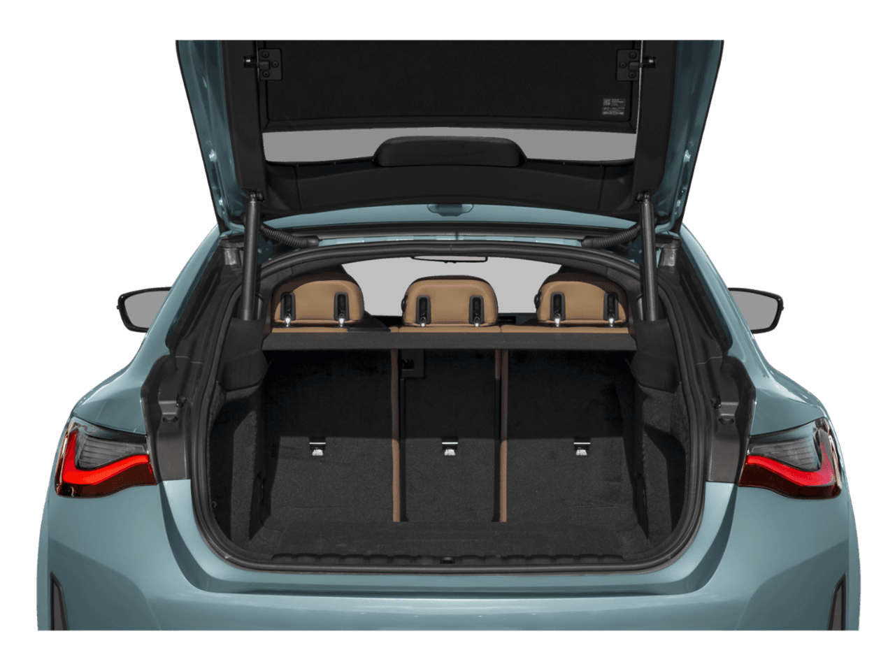 2025 BMW i4 eDrive40 - Interior Trunk with Hatch Open Feature