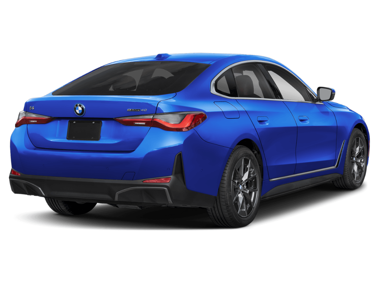 2025 BMW i4 xDrive40 - Rear 3/4, facing to the right