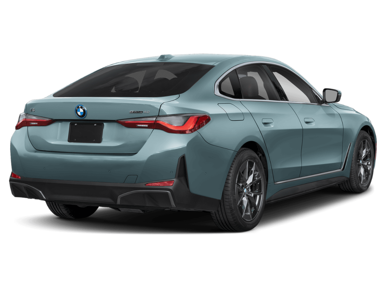 2025 BMW i4 xDrive40 - Rear 3/4, facing to the right