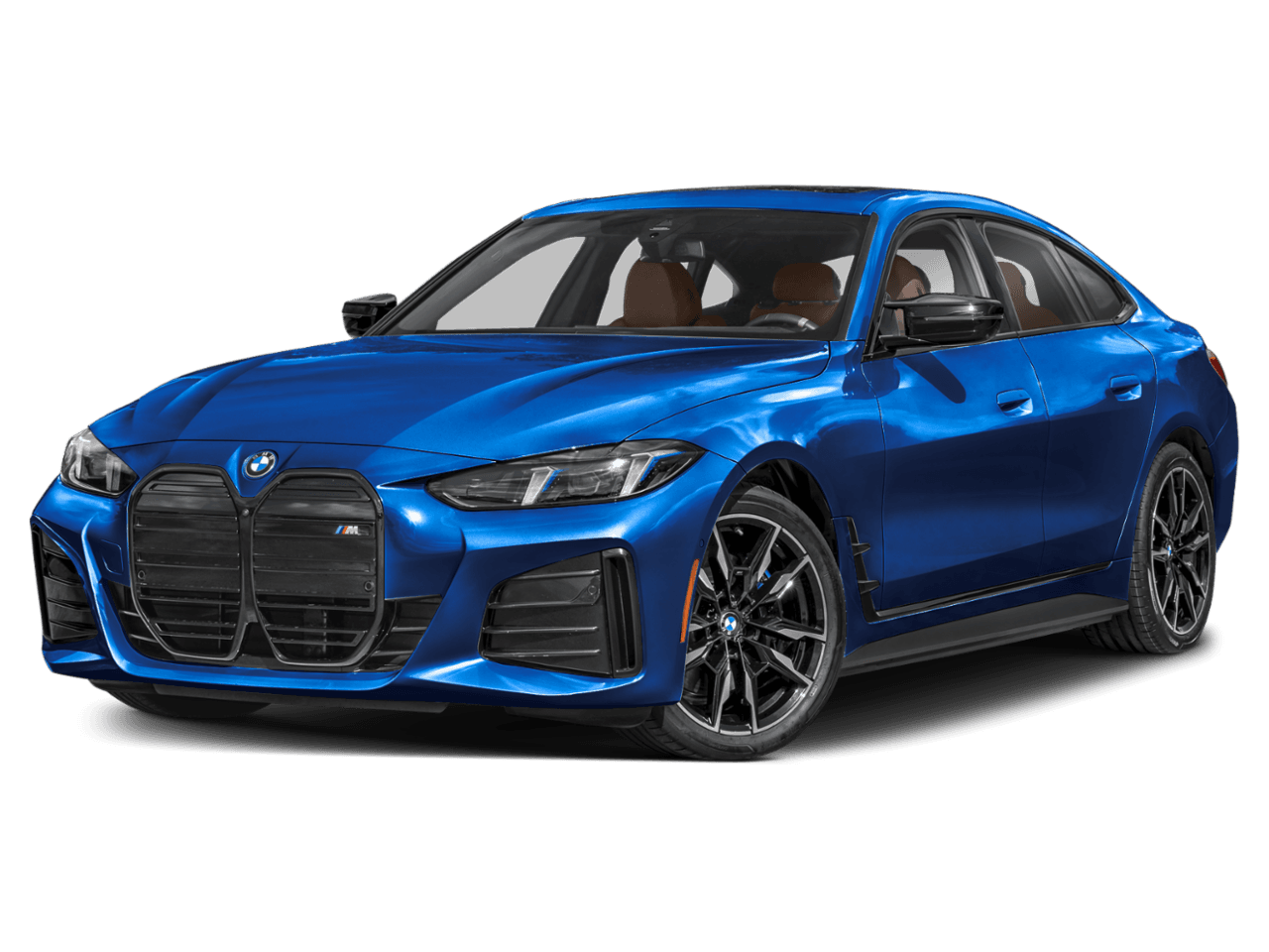 2025 BMW i4 M50 - Front 3/4, facing to the left