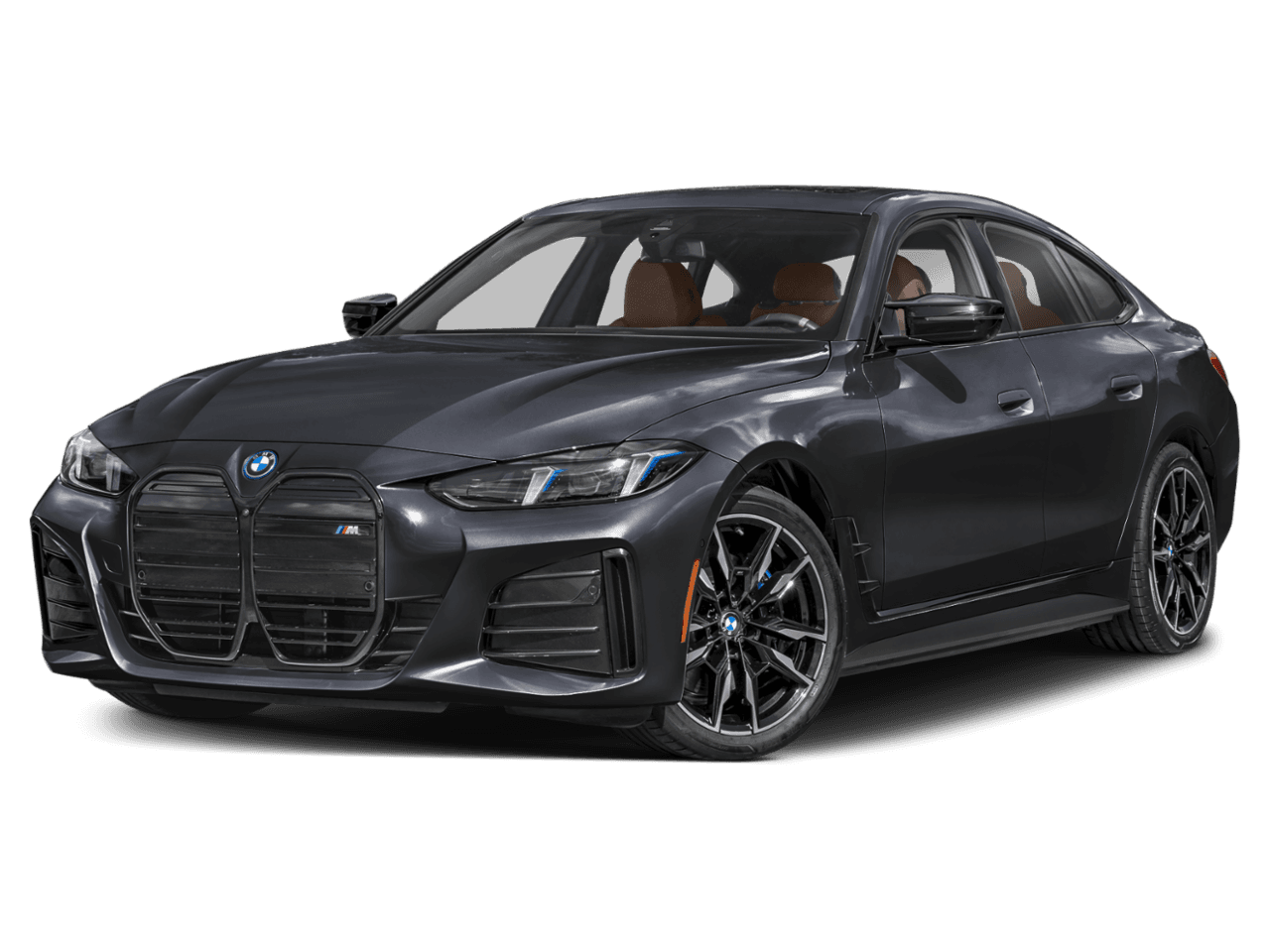2025 BMW i4 M50 - Front 3/4, facing to the left