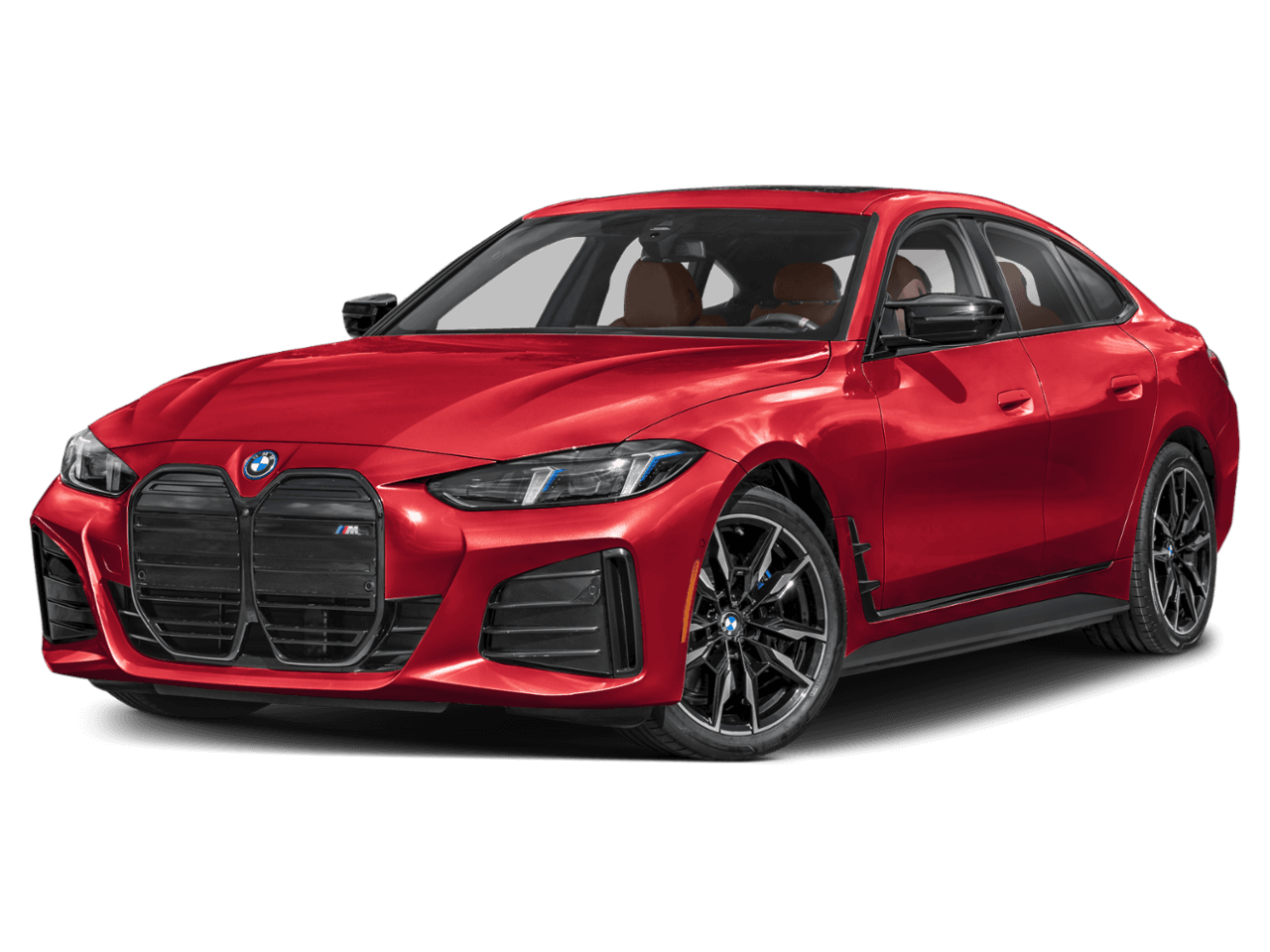 2025 BMW i4 M50 - Front 3/4, facing to the left
