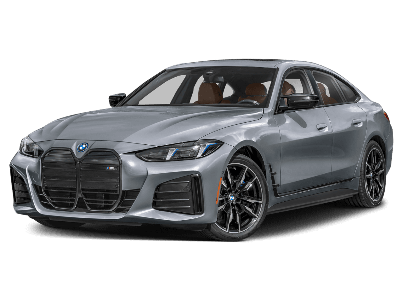 2025 BMW i4 M50 - Front 3/4, facing to the left