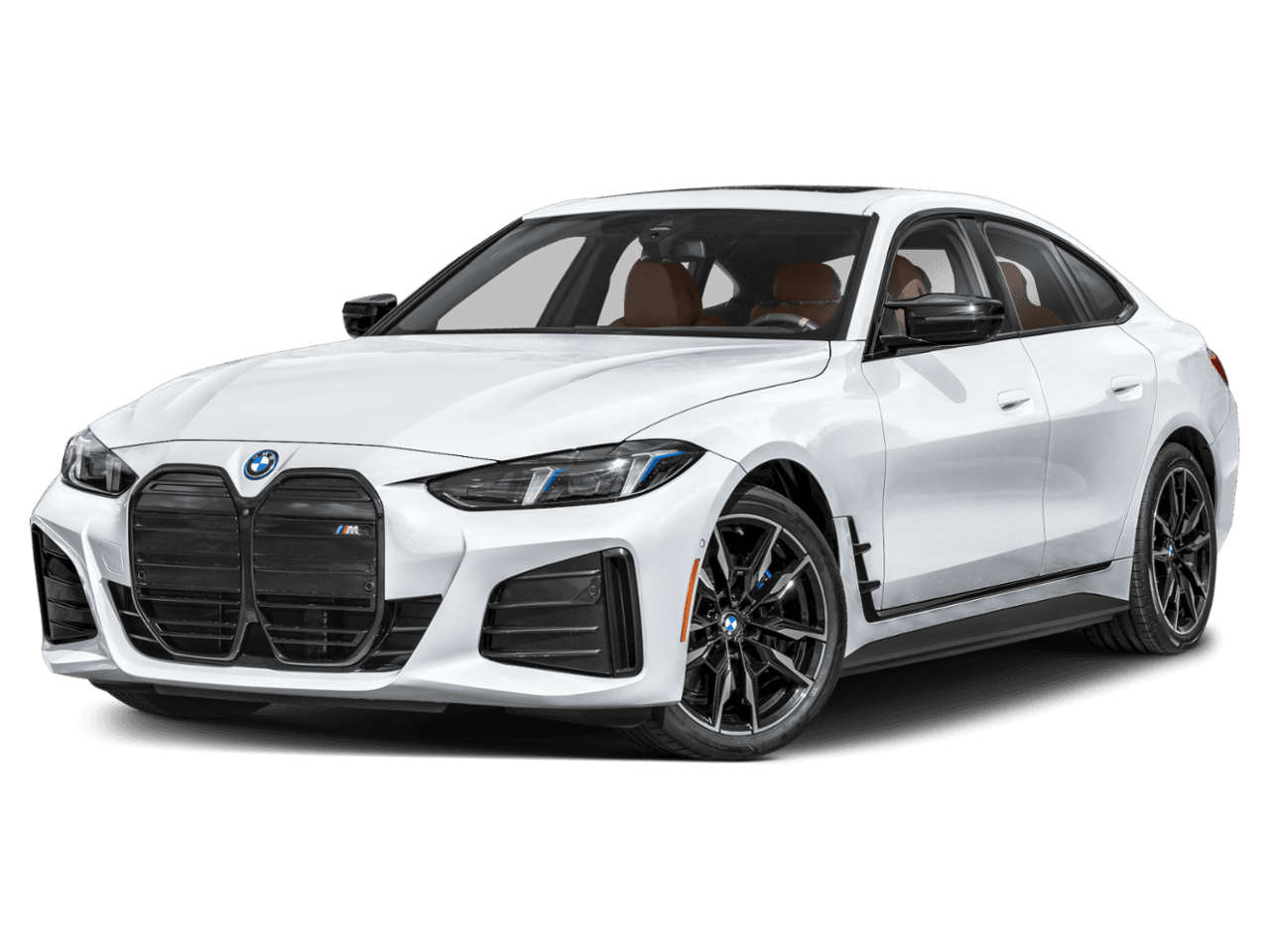 2025 BMW i4 M50 - Front 3/4, facing to the left