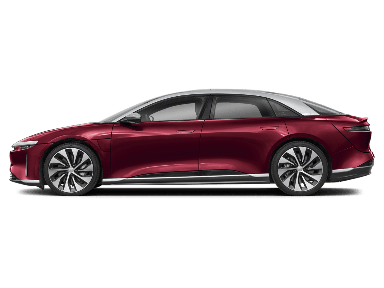 2025 Lucid Air Pure - Profile, facing to the left