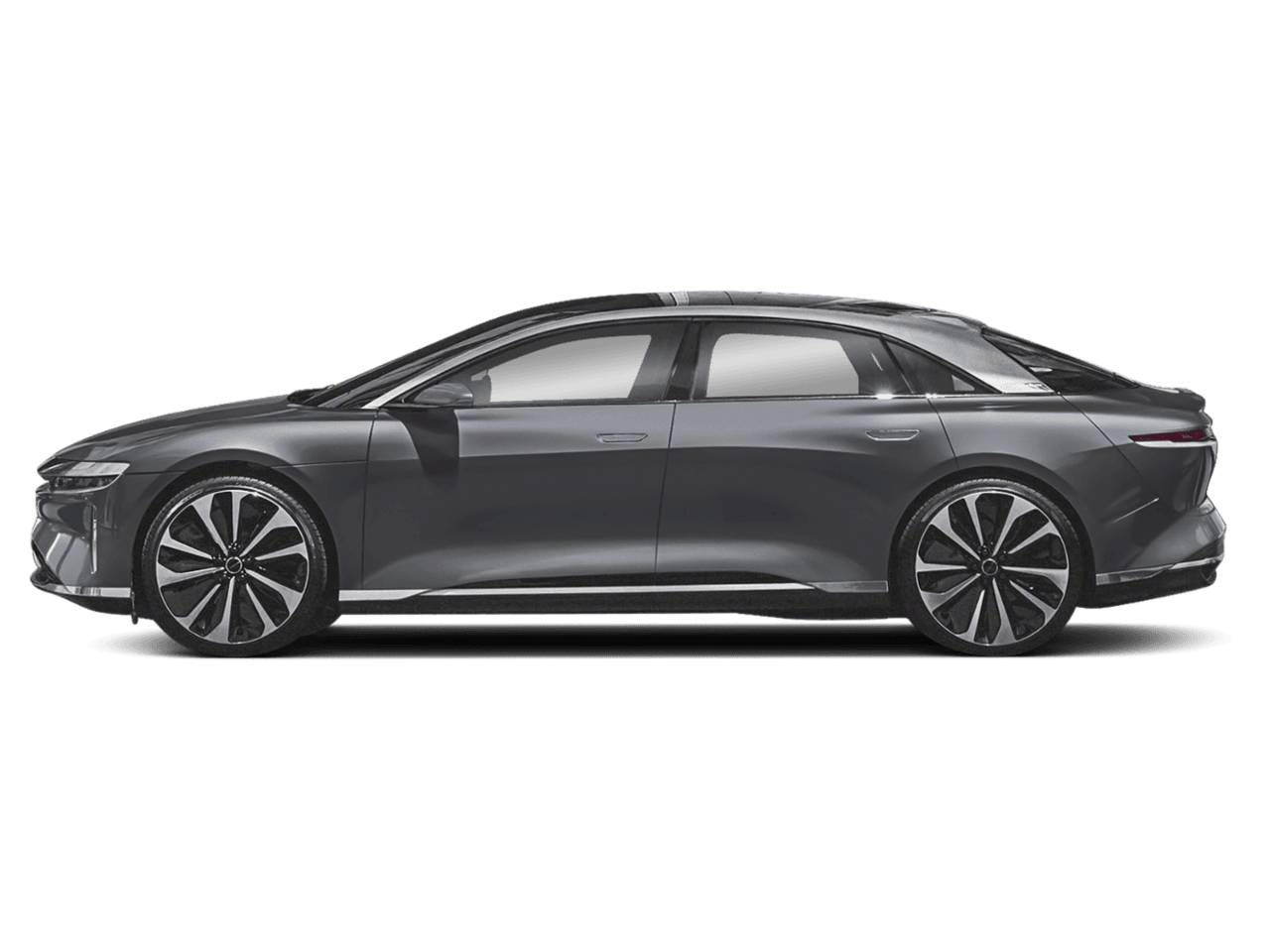 2025 Lucid Air Pure - Profile, facing to the left