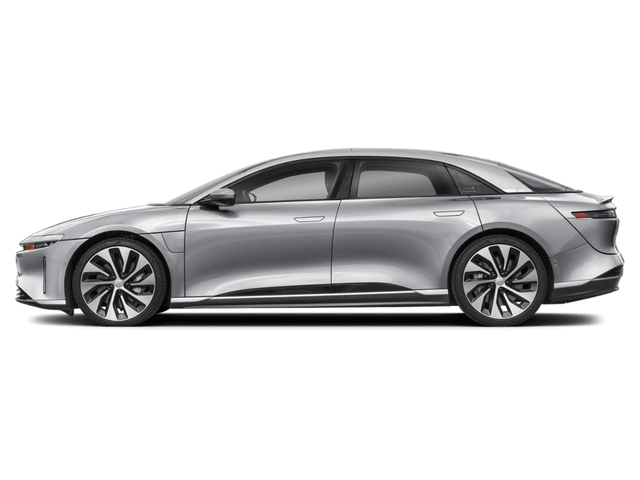 2025 Lucid Air Pure - Profile, facing to the left