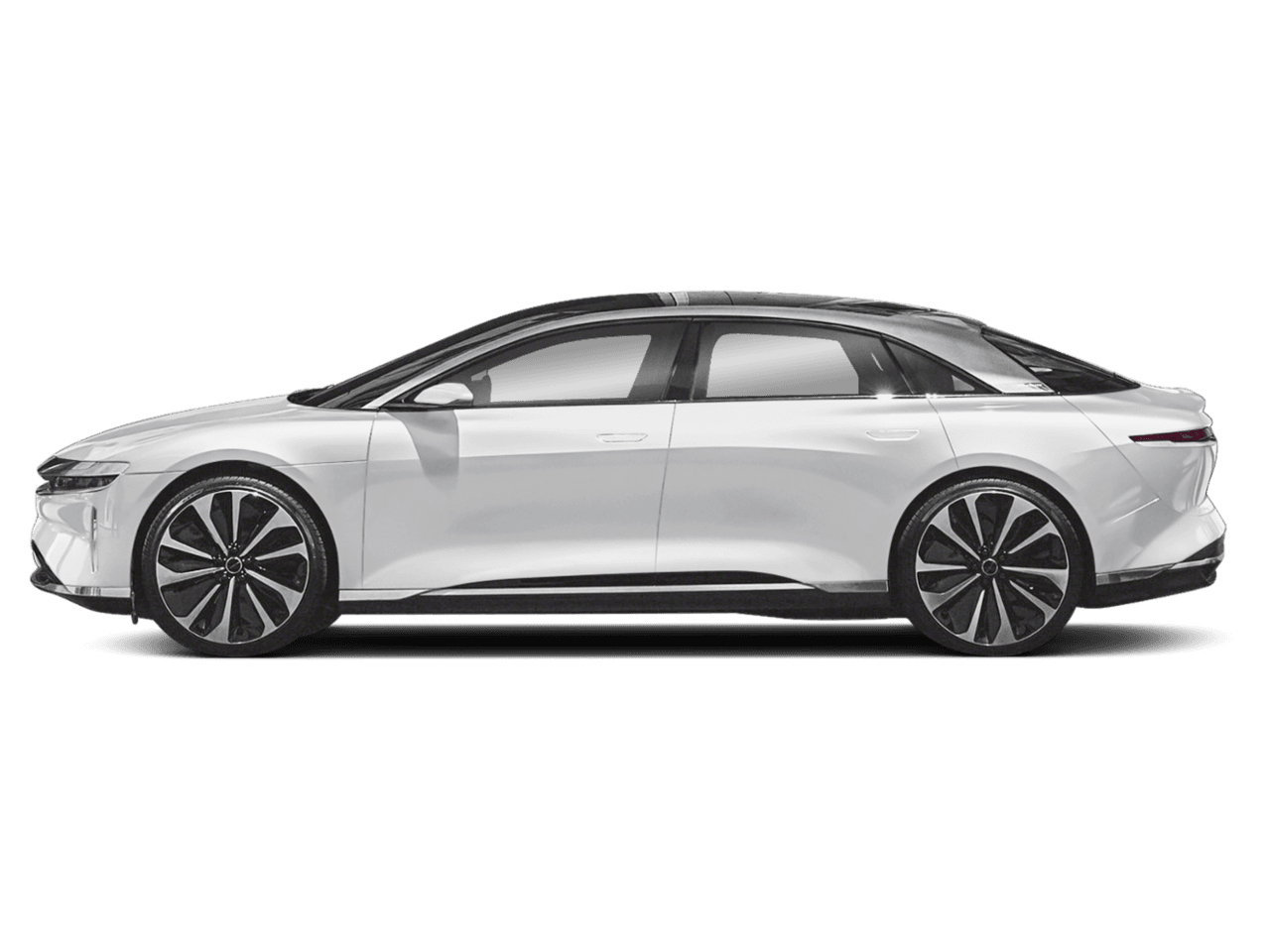 2025 Lucid Air Pure - Profile, facing to the left