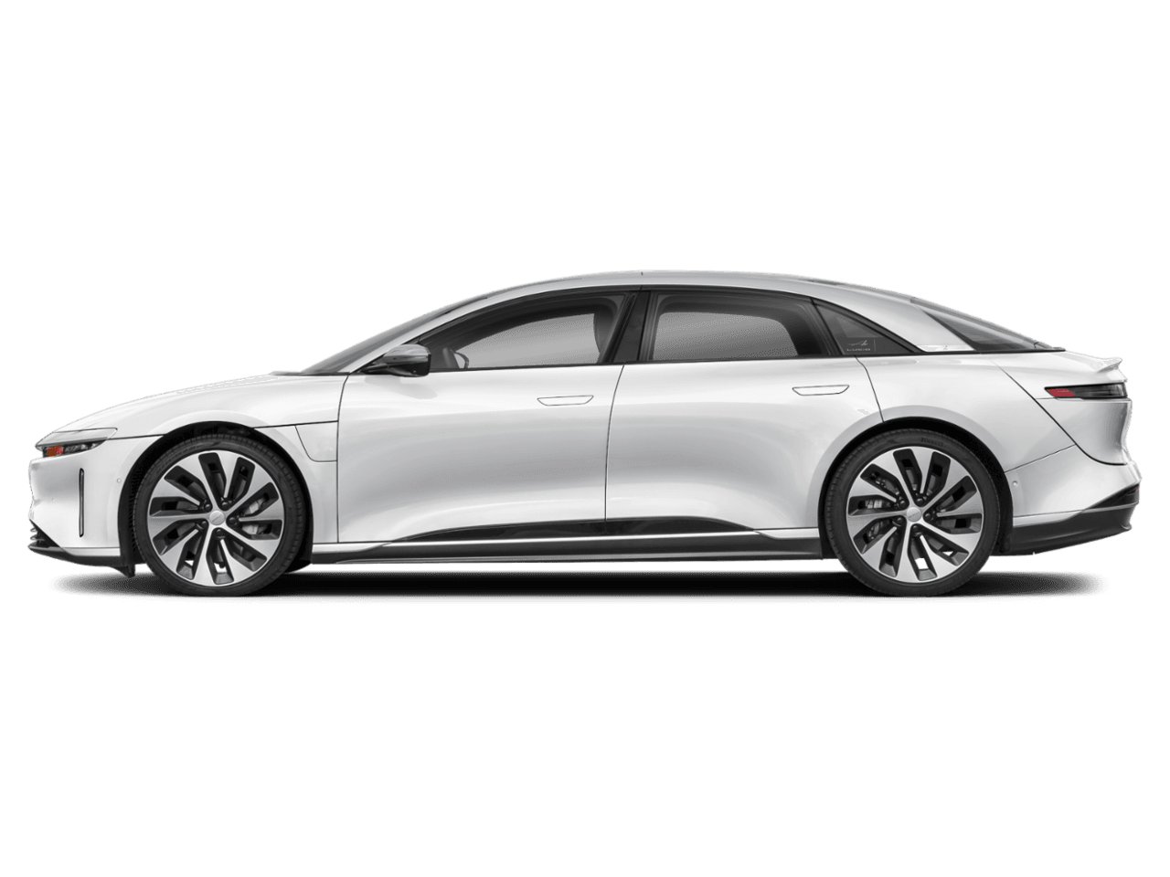 2025 Lucid Air Pure - Profile, facing to the left