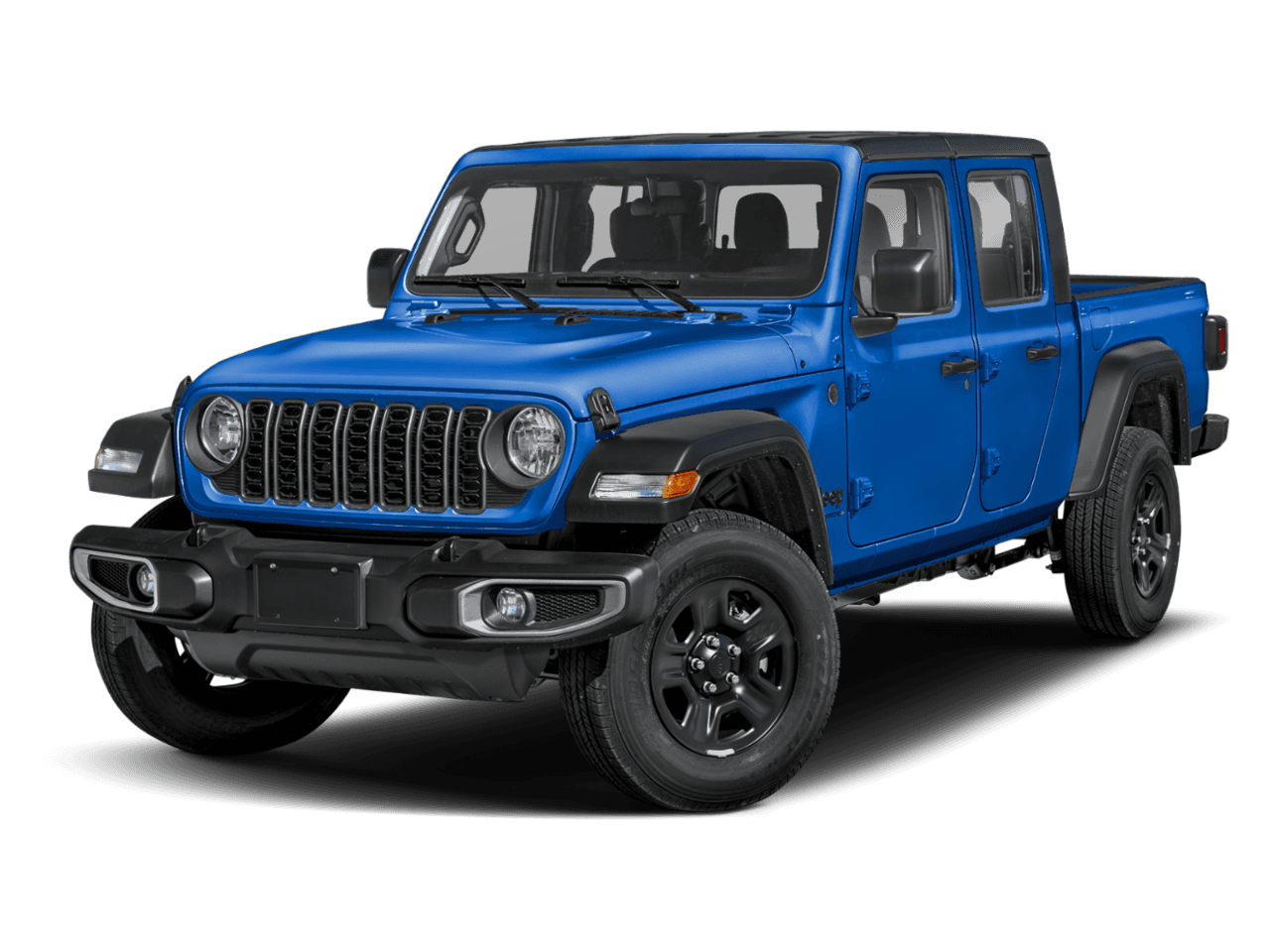 2025 Jeep Gladiator Sport - Front 3/4, facing to the left