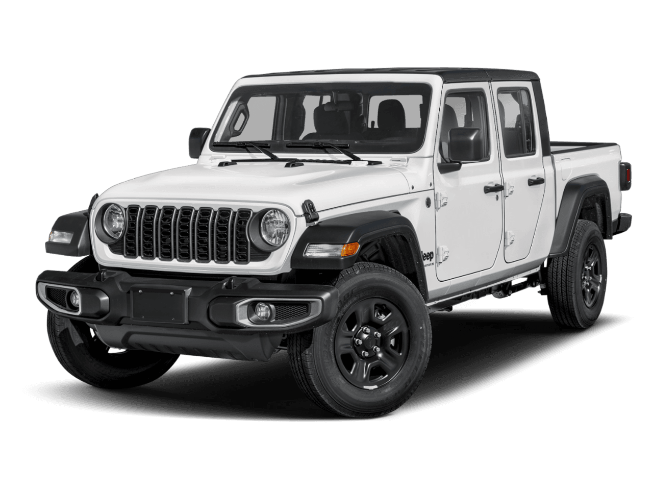 2025 Jeep Gladiator Sport - Front 3/4, facing to the left