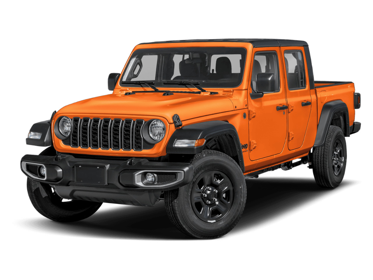 2025 Jeep Gladiator Sport - Front 3/4, facing to the left