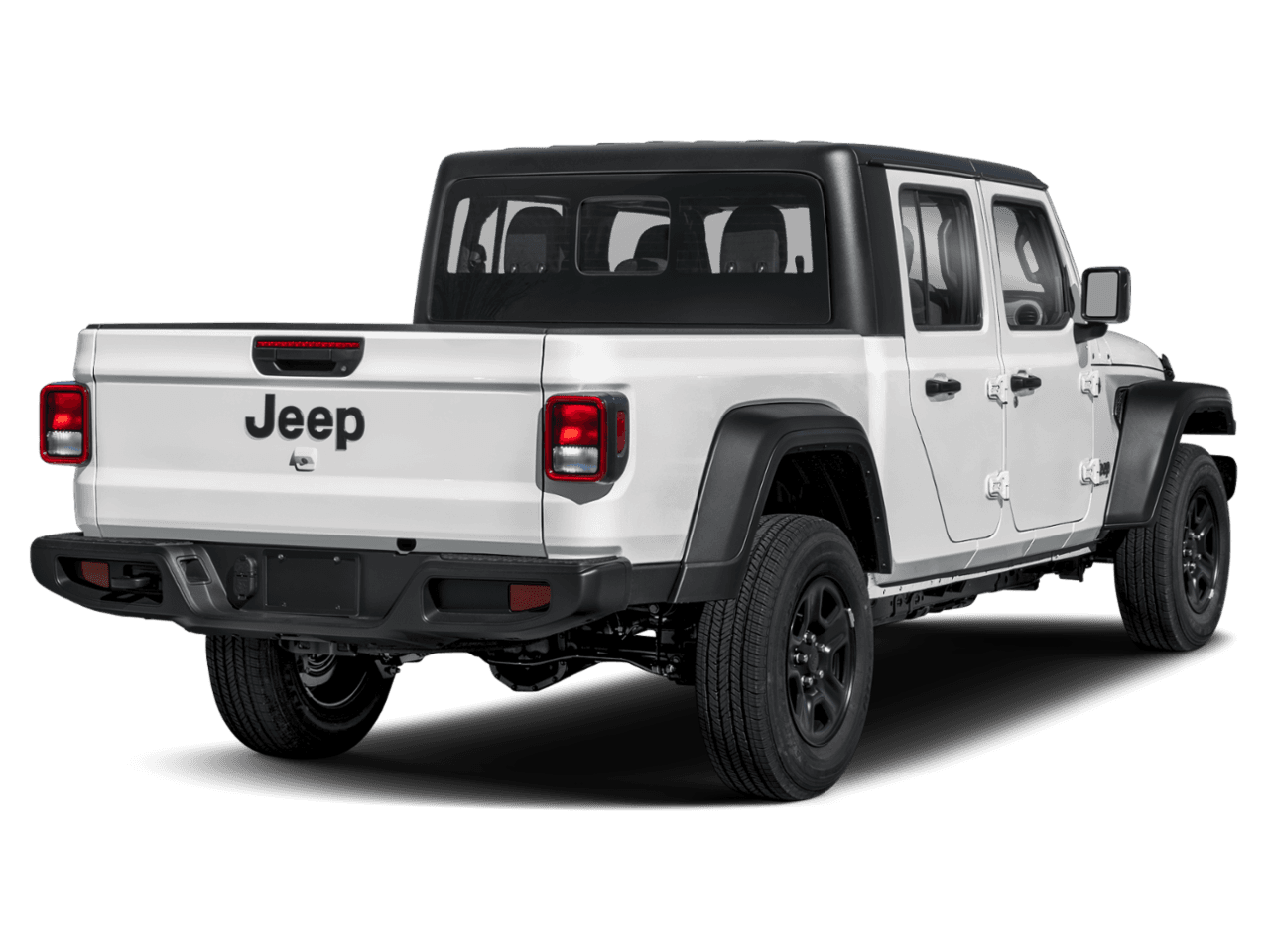 2025 Jeep Gladiator Sport - Rear 3/4, facing to the right