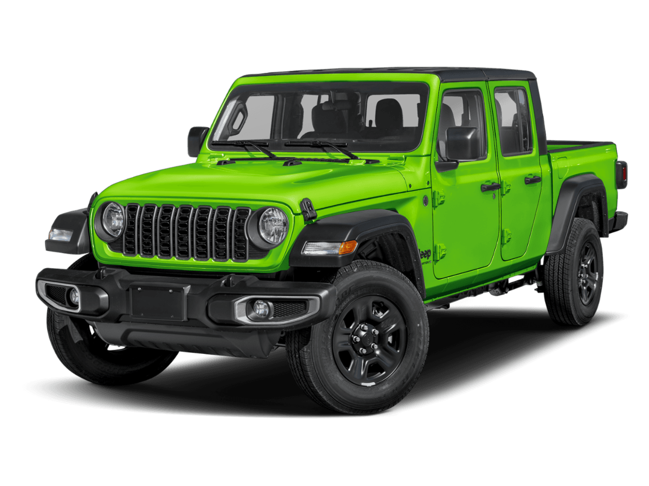 2025 Jeep Gladiator Sport - Front 3/4, facing to the left