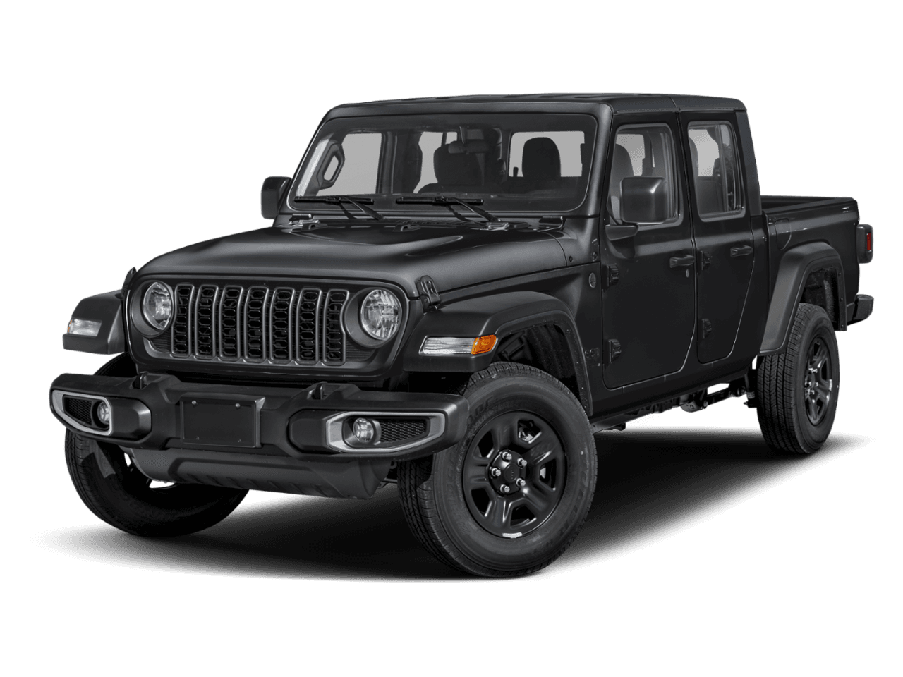 2025 Jeep Gladiator Texas - Front 3/4, facing to the left