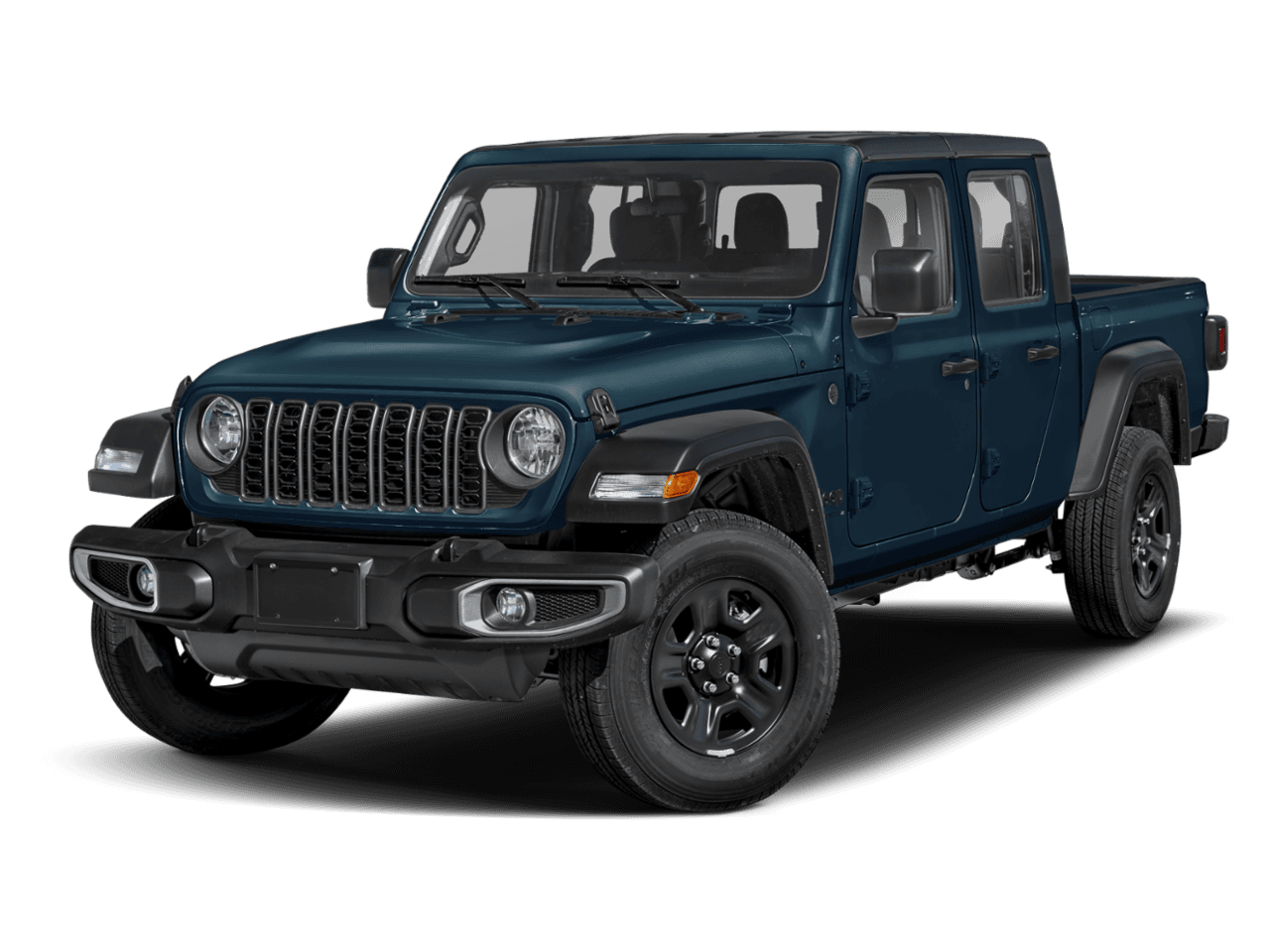 2025 Jeep Gladiator Texas - Front 3/4, facing to the left