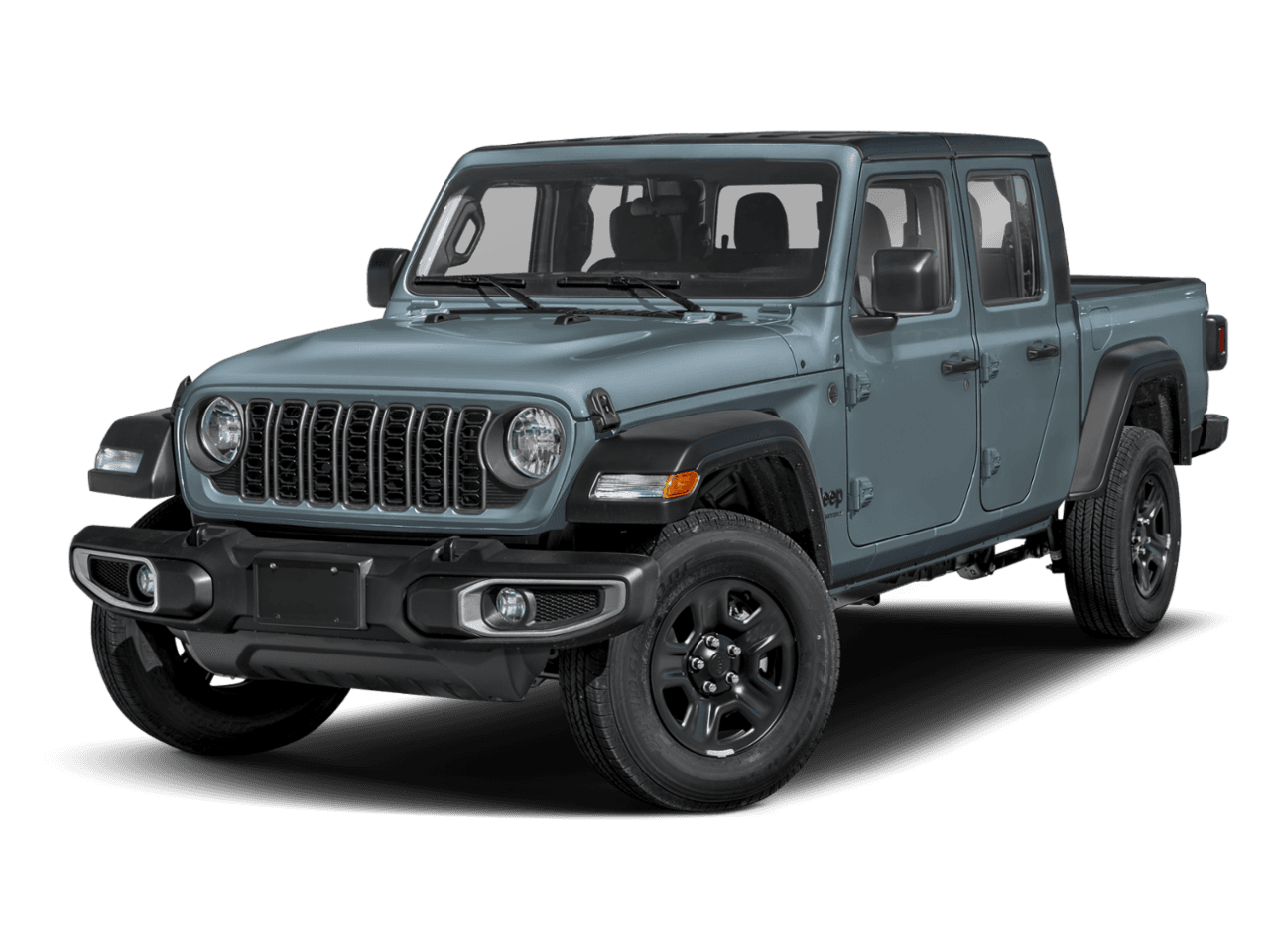 2025 Jeep Gladiator Nighthawk - Front 3/4, facing to the left