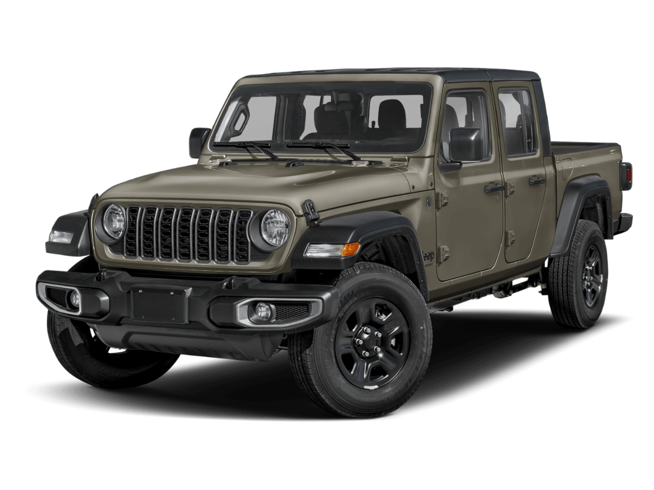 2025 Jeep Gladiator Nighthawk - Front 3/4, facing to the left