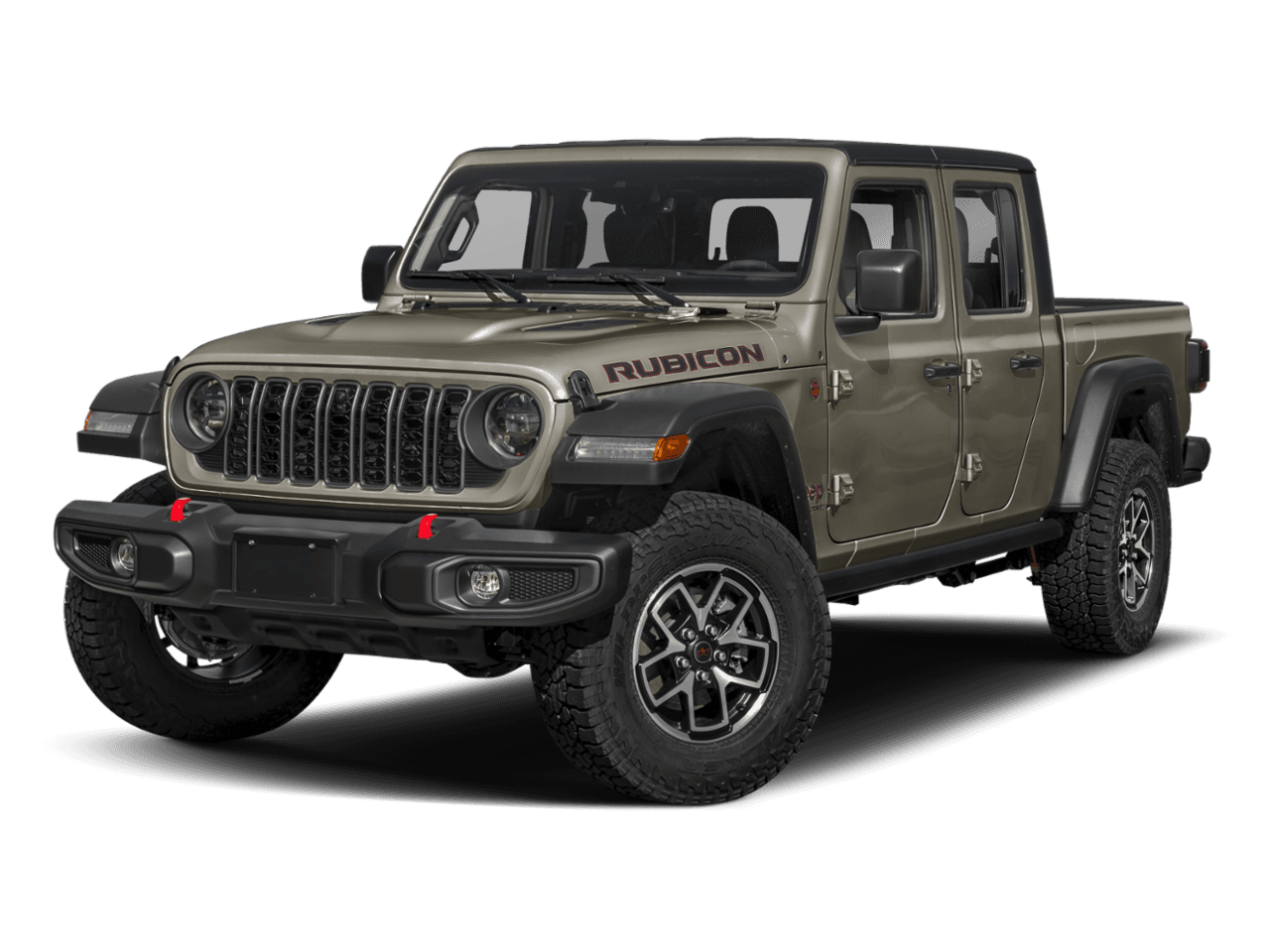 2025 Jeep Gladiator Rubicon - Front 3/4, facing to the left