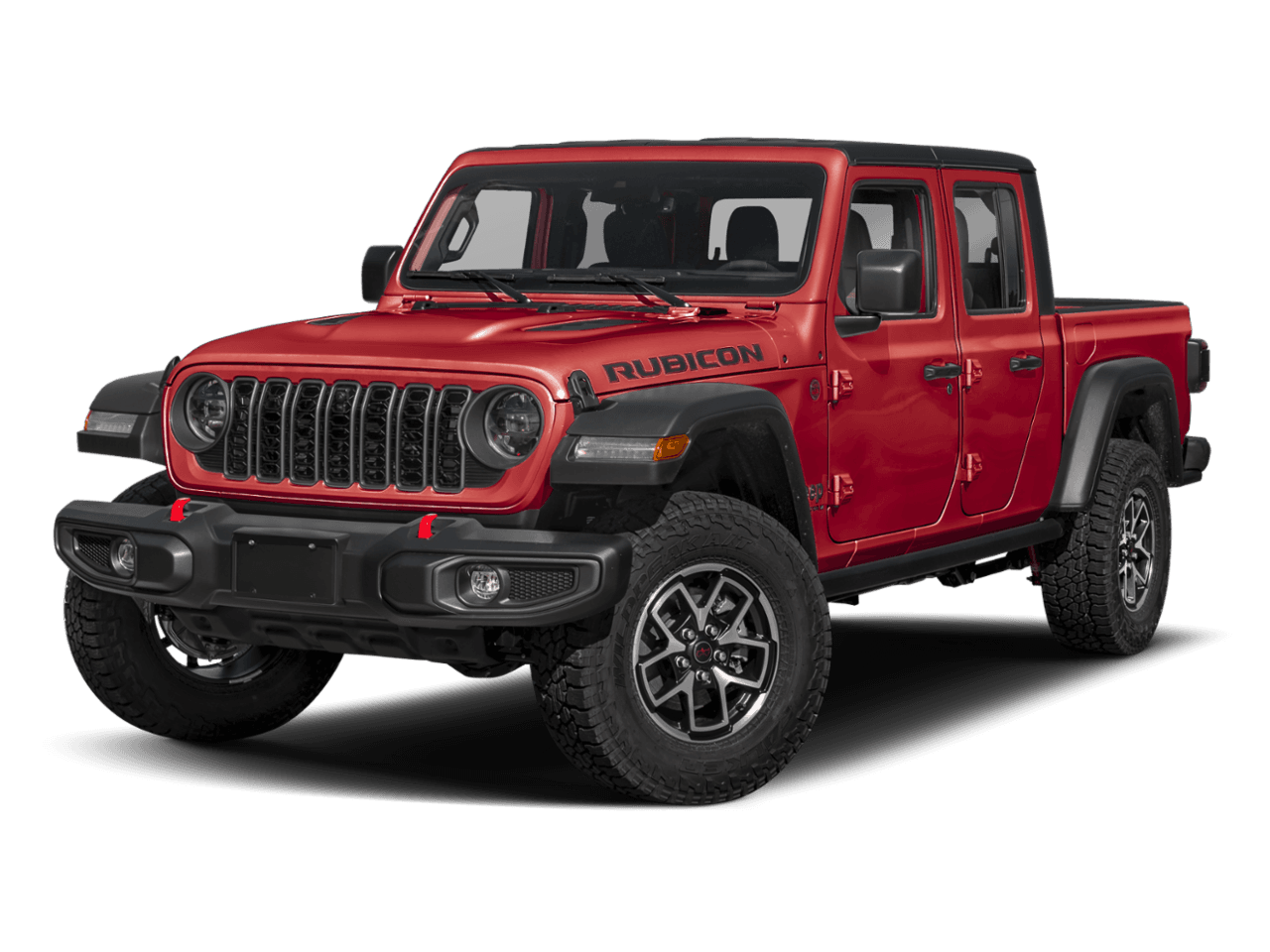 2025 Jeep Gladiator Rubicon - Front 3/4, facing to the left