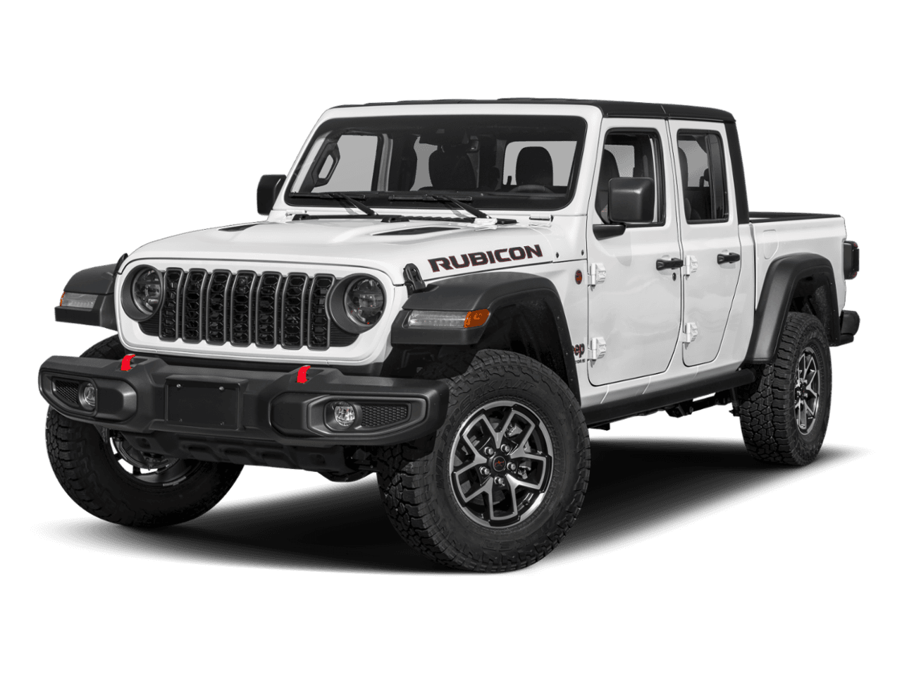 2025 Jeep Gladiator Rubicon - Front 3/4, facing to the left