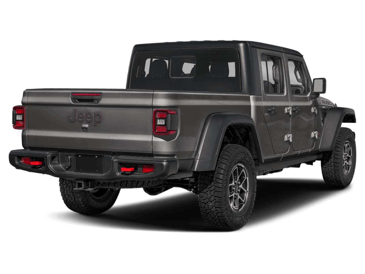 2025 Jeep Gladiator Rubicon - Rear 3/4, facing to the right