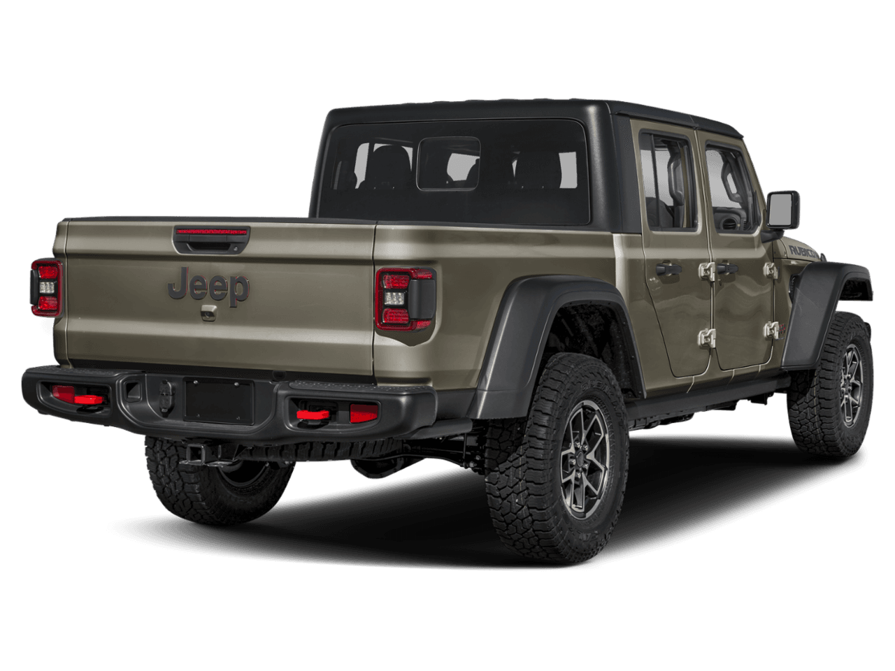 2025 Jeep Gladiator Rubicon - Rear 3/4, facing to the right