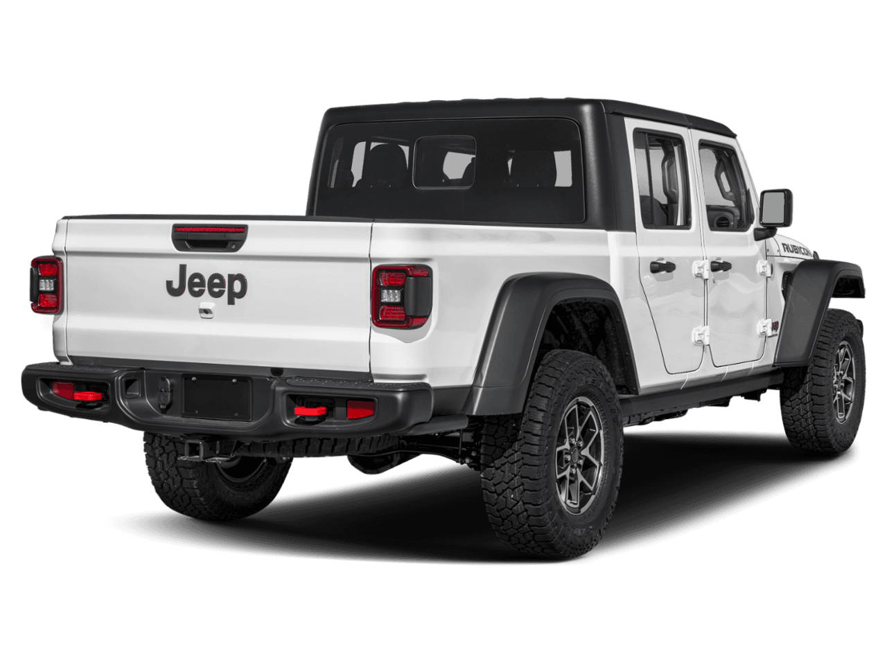 2025 Jeep Gladiator Rubicon - Rear 3/4, facing to the right