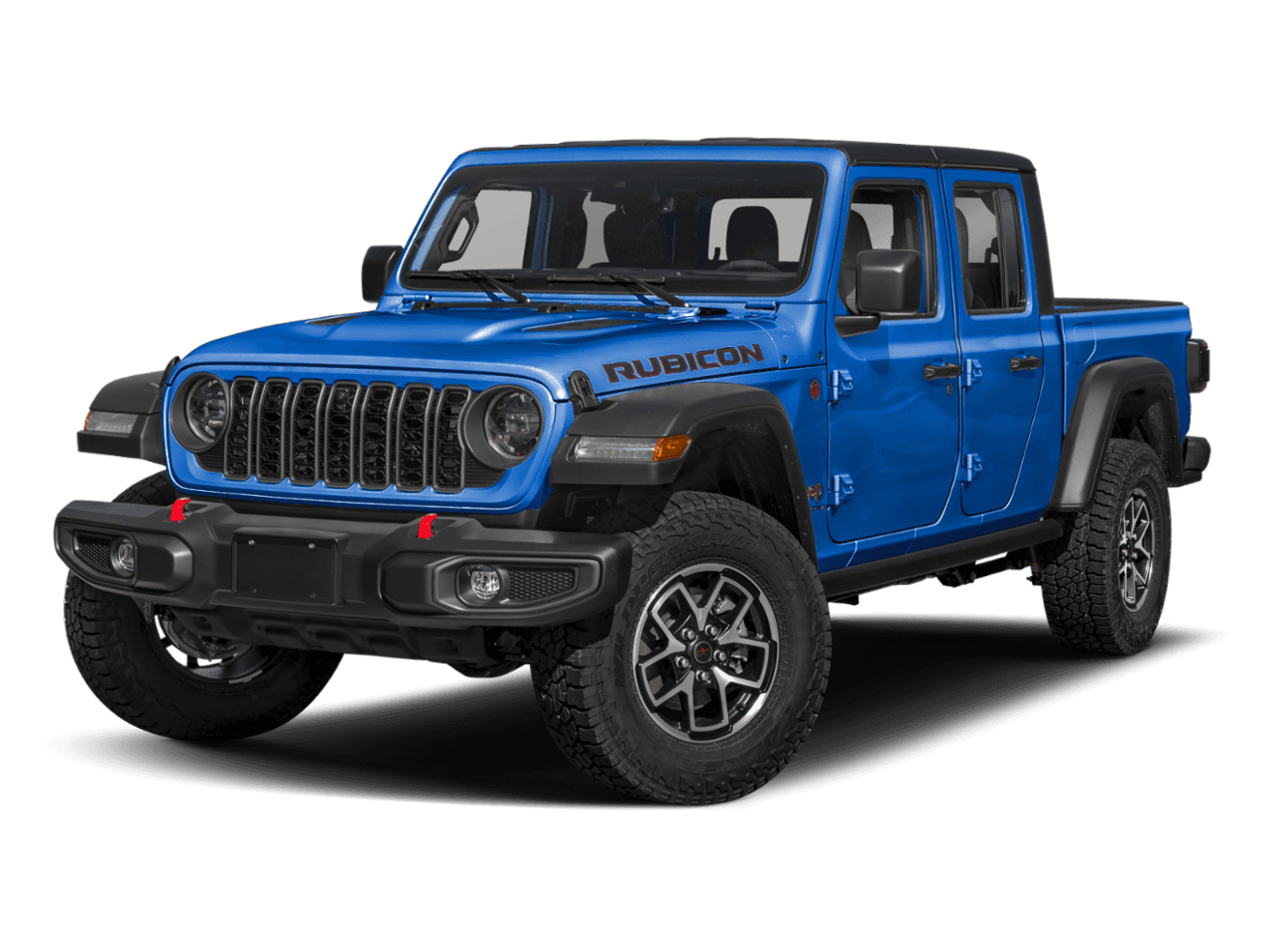 2025 Jeep Gladiator Rubicon - Front 3/4, facing to the left