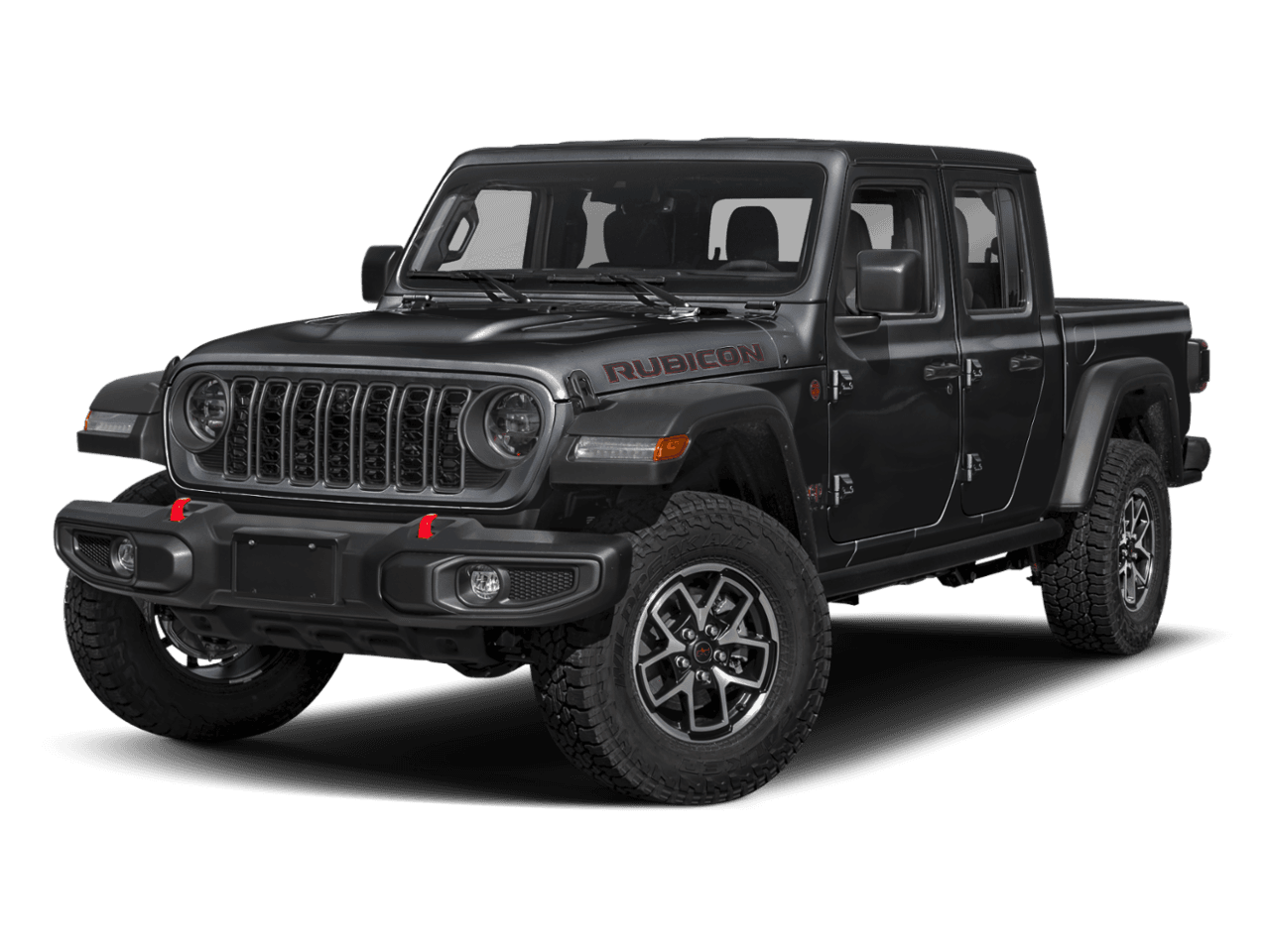 2025 Jeep Gladiator Rubicon - Front 3/4, facing to the left