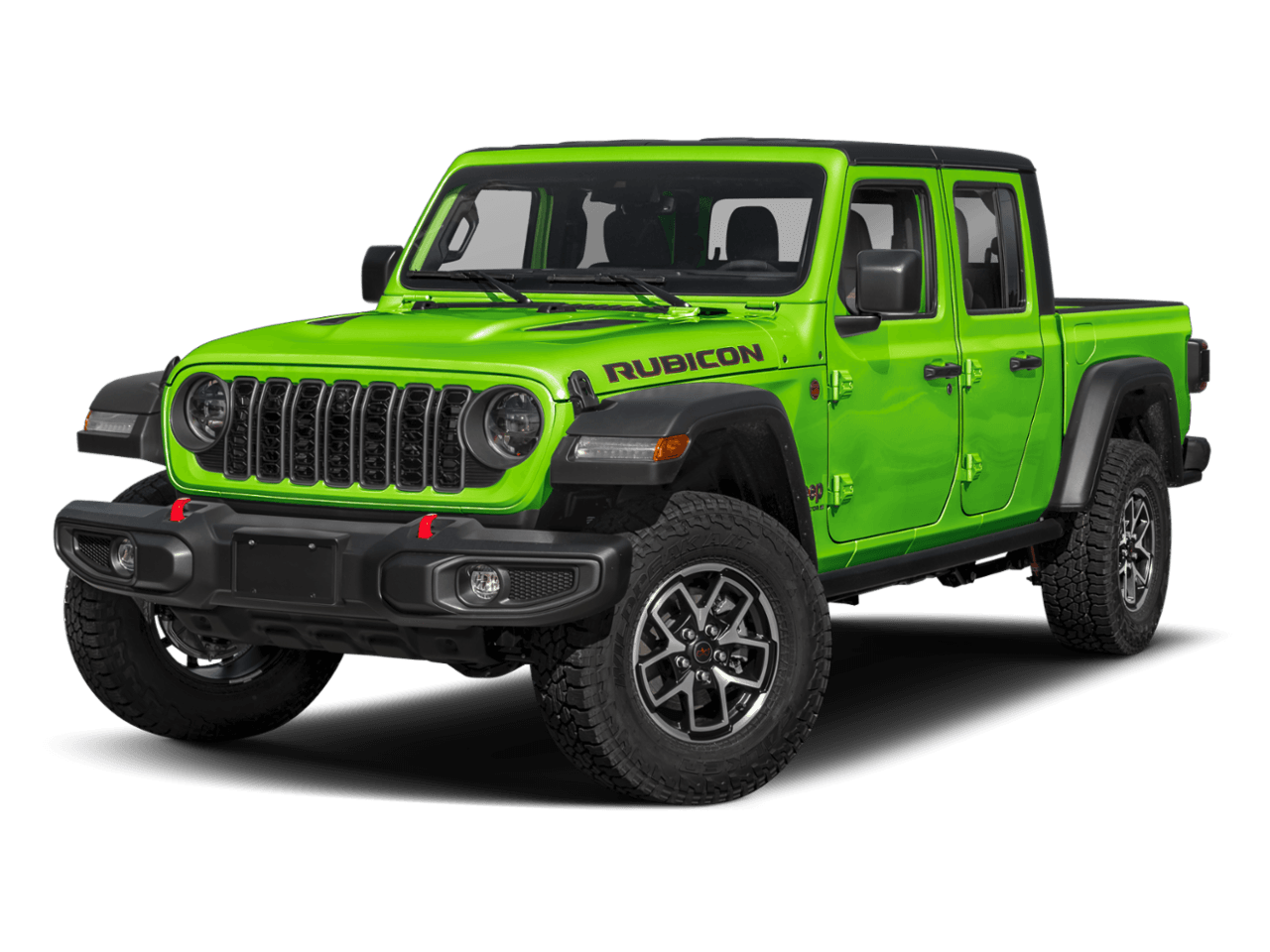 2025 Jeep Gladiator Rubicon - Front 3/4, facing to the left