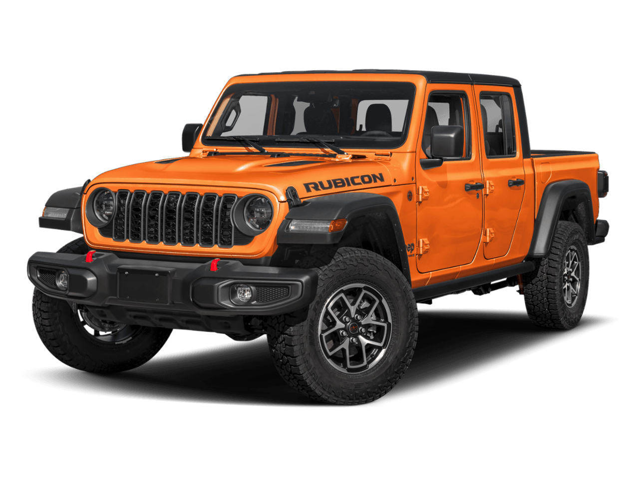 2025 Jeep Gladiator Rubicon - Front 3/4, facing to the left