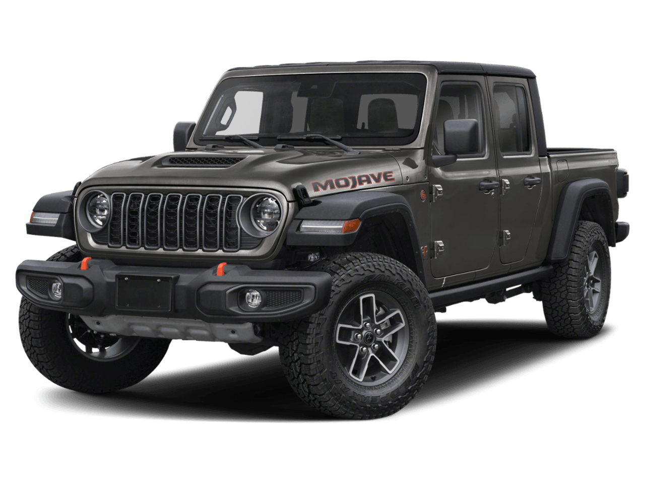 2025 Jeep Gladiator Mojave - Front 3/4, facing to the left