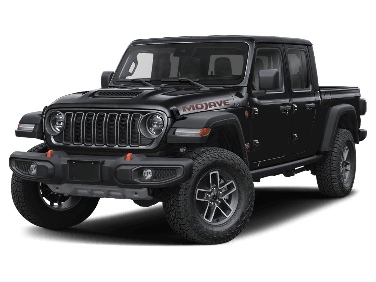 2025 Jeep Gladiator Mojave X - Front 3/4, facing to the left