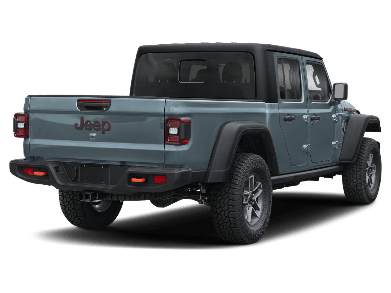 2025 Jeep Gladiator Mojave X - Rear 3/4, facing to the right